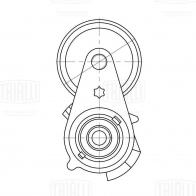Паразитный ролик приводного ремня TRIALLI 1440167730 4KKR65 Z CM 5284 - Изображение 3