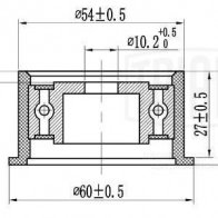 Натяжной ролик ГРМ TRIALLI CM 6194 PS L3S 1440167754 - Изображение 2