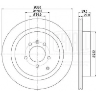 Тормозной диск TRIALLI DF 130108 1440167782 OL6 BF9C - Изображение 3