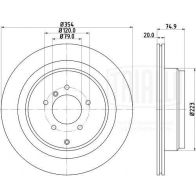 Тормозной диск TRIALLI 1438151646 DF 130113 1VX JRI3 - Изображение 3