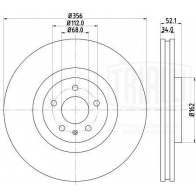 Тормозной диск TRIALLI DF 185107 I QUP6JJ 1440167808 - Изображение 3
