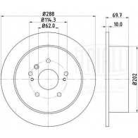 Тормозной диск TRIALLI DF 198007 CL9I J0P 1438151677 - Изображение 3