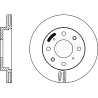 Тормозной диск TRIALLI DF 230120 D9 MSB 1438151637 - Изображение 3
