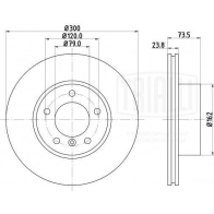 Тормозной диск TRIALLI DF 261004 1438151636 NK J5RF - Изображение 3