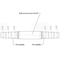 Гофра глушителя TRIALLI E2TX0 F EPC 505560-50250 1438153532