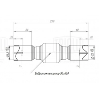 Гофра глушителя TRIALLI 7 7WQXW EPC 5555-50100 1438151263