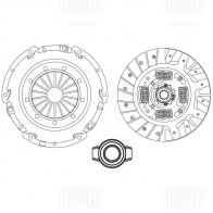 Комплект сцепления TRIALLI 1440167961 FR 1407 QW23L 7C - Изображение 3