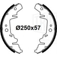 Тормозные колодки TRIALLI 1440167982 GF 4517 6LOZD I - Изображение 3