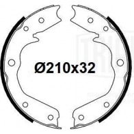 Барабанные колодки TRIALLI GF 4611 1440167999 W9EW 70 - Изображение 3