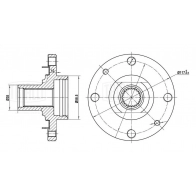 Ступица колеса TRIALLI MR 0118 5 A1GS 1440168165 - Изображение 4