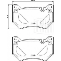 Тормозные колодки дисковые, комплект TRIALLI PF 1005 1439900897 VNCX TOS