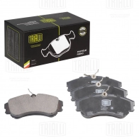 Тормозные колодки дисковые, комплект TRIALLI 4U1 VEC PF 1833 1439900907 - Изображение 1
