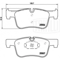Тормозные колодки дисковые, комплект TRIALLI PF 4140 9FII8 R 1439900947 - Изображение 2