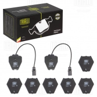 Тормозные колодки дисковые, комплект TRIALLI 1439900956 PF 4169 SA11H X7 - Изображение 2