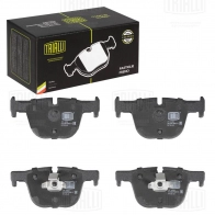 Тормозные колодки дисковые, комплект TRIALLI 1439900964 PF 4204 V1HSX0 N - Изображение 2