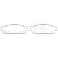 Тормозные колодки дисковые, комплект TRIALLI PF 4399 1439901016 L7OW Z - Изображение 3