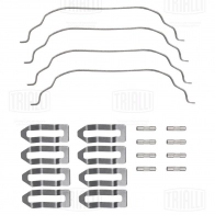 Тормозные колодки дисковые, комплект TRIALLI YA AZW PFT 29090 1439901027 - Изображение 4
