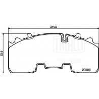 Тормозные колодки дисковые, комплект TRIALLI 1439901034 PFT 29165 KBI RS - Изображение 5