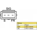 Генератор DA SILVA Ford Tourneo Connect 1 (C170) Минивэн KD8QK T 8QVHT7 MAQ0114