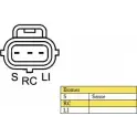 Генератор DA SILVA EE51OXZ 1 69TZ5G MAQ0135 Ford KA 1 (CCQ, RB) Хэтчбек 1.3 i 70 л.с. 2002 – 2008