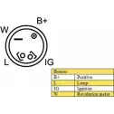 Генератор DA SILVA IOC15 MAQ0256 FT 9FX 1225380550