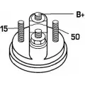 Стартер DA SILVA Bmw 3 (E46) 4 Универсал 2.0 320 d 136 л.с. 2000 – 2001 MSQ0136 MWXAS V38M F