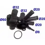Фланец охлаждающей жидкости HOFFER 7XH0AN 1226032568 0F6ZV LD 8193132