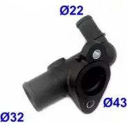 Фланец охлаждающей жидкости HOFFER 8193182 79VKAMK Q2 CHB8 1226033026
