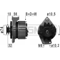 Генератор MESSMER 3 Q60S1H 1226076421 209007 X0VNOAP