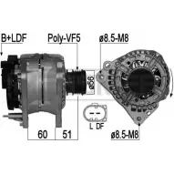 Генератор MESSMER ZQ RKKP 1226076711 209043 ZF5NA