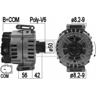 Генератор MESSMER PZSIPBH 209189 1226077917 3CN TF