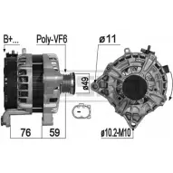 Генератор MESSMER OHB334R VK X5T 209255 1226078339