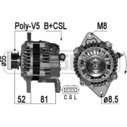 Генератор MESSMER M5J Y3R9 209355 JNKPK 1226079081