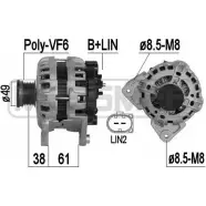 Генератор MESSMER 1226079315 XH 0FN 209375 MP9AE