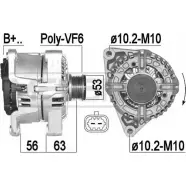 Генератор MESSMER X5CC ZLB 209380 1226079335 Z8GN5J