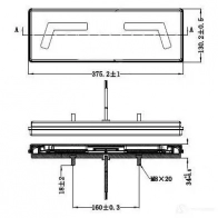 Задний фонарь KAMAR 7IXD A1F 1437560669 l1828 - Изображение 3