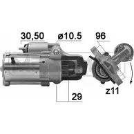 Стартер MESSMER PJ2M OX S666BP 220897 Ford Galaxy 2 (CA1, WM) Минивэн 2.0 EcoBoost 199 л.с. 2010 – 2015