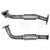 Выхлопная труба глушителя NAP CARPARTS LY 01N caf10268 1437612771