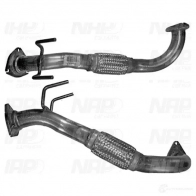 Выхлопная труба глушителя NAP CARPARTS 1437612687 A5G8 W caf10384