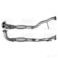 Выхлопная труба глушителя NAP CARPARTS caf10294 1437612431 4RF 62