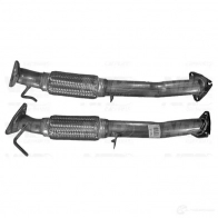 Выхлопная труба глушителя NAP CARPARTS 1437612703 caf10360 7RQ2 2