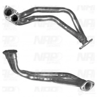 Выхлопная труба глушителя NAP CARPARTS 7HW ZF 1437612439 caf10340