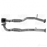 Выхлопная труба глушителя NAP CARPARTS Q QKA45 1437608764 caf10224
