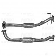 Выхлопная труба глушителя NAP CARPARTS 1437609743 caf10371 CU8S X