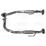 Выхлопная труба глушителя NAP CARPARTS caf10356 Z7 1IQN 1437609748