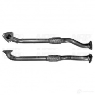 Выхлопная труба глушителя NAP CARPARTS 1437609386 cac10198 QG4SO 4