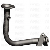 Выхлопная труба глушителя NAP CARPARTS 1437608414 W 6OXA6 caf10079
