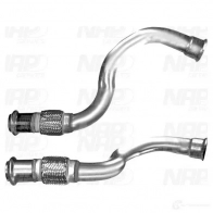 Выхлопная труба глушителя NAP CARPARTS VX OSUH 1437607045 cac10212