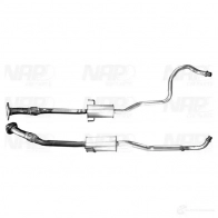 Выхлопная труба глушителя NAP CARPARTS 1437608049 cac10545 1 QA14AW