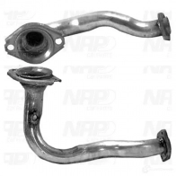 Выхлопная труба глушителя NAP CARPARTS caf10187 9ZU8 U 1437612973